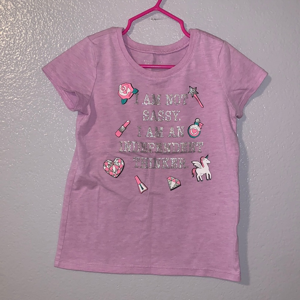 The Children’s Place purple independent thinker top